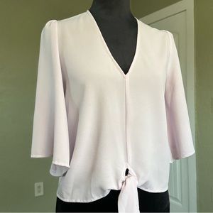 Lavender Business Casual Blouse